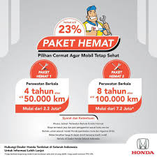 paket hemat 2 honda